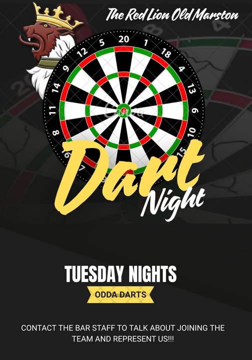 Tuesday Nights Darts